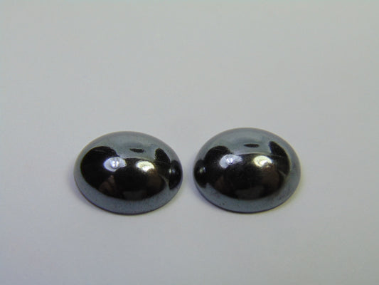 28.10ct Hematite Cabochon 14x12mm