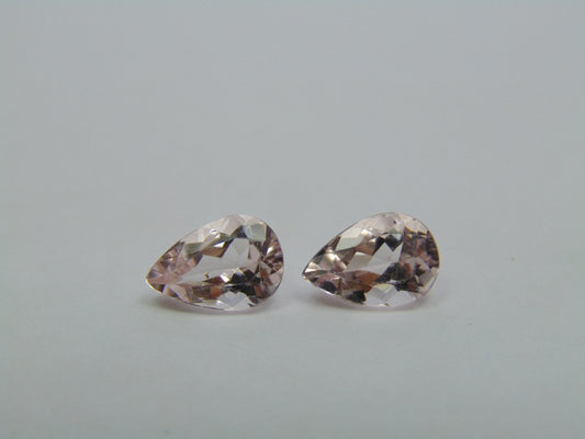 2.95ct Morganita Par 9x6mm