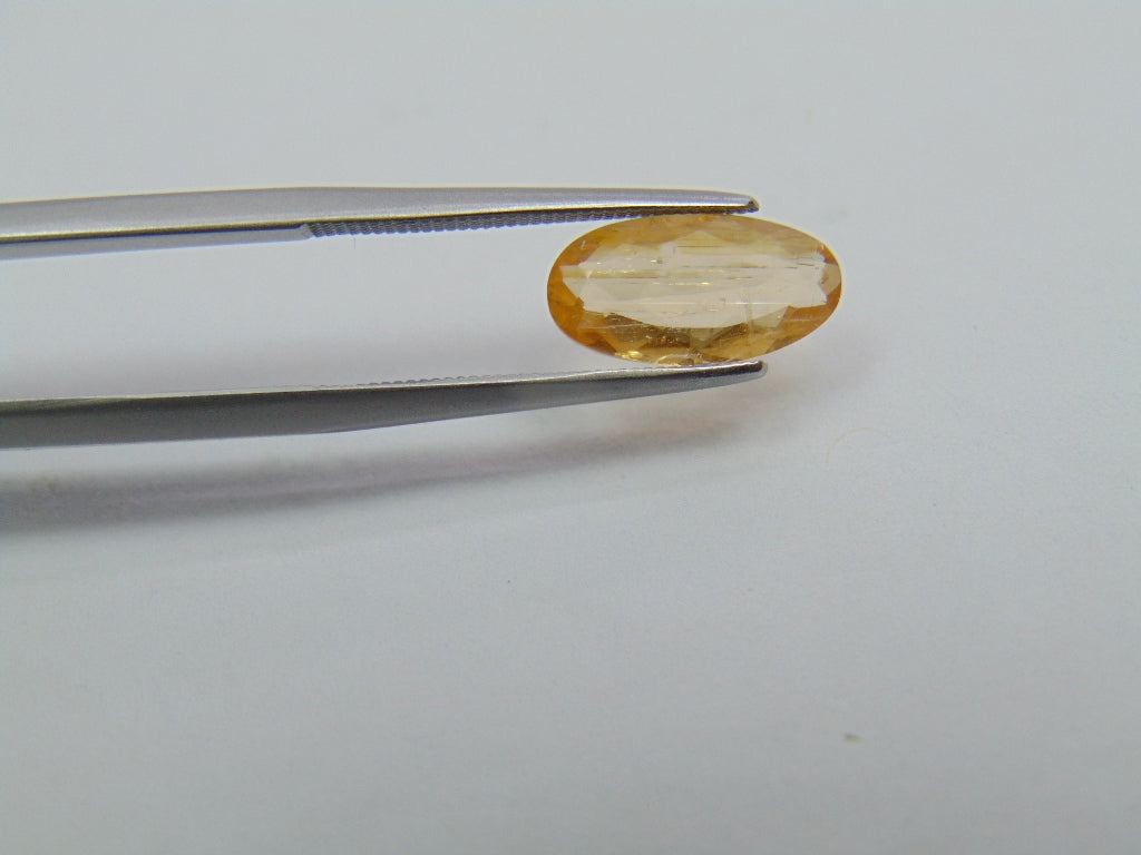 1.95ct Imperial Topaz 12x6mm