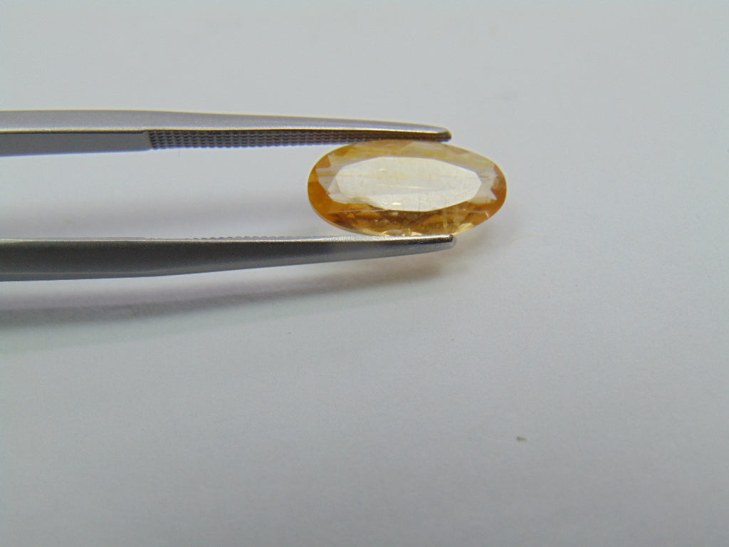 1.95ct Imperial Topaz 12x6mm