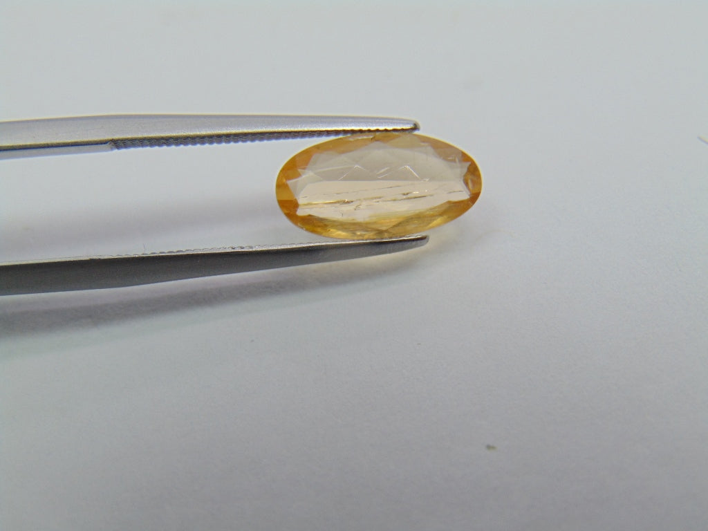 1.95ct Imperial Topaz 12x6mm