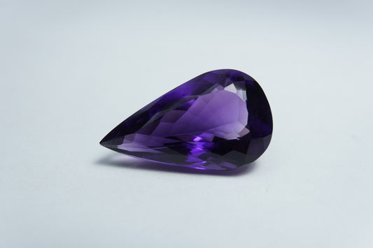 18ct Ametista 24x14mm