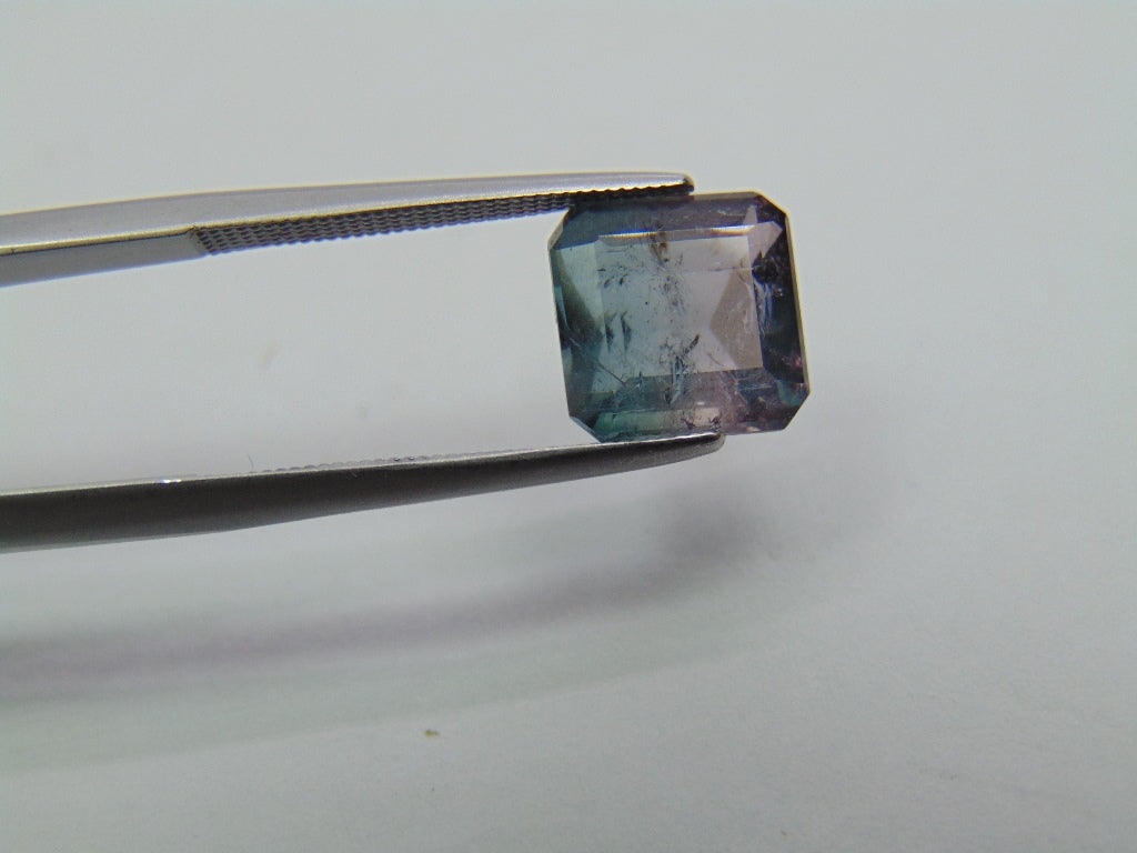 4,45ct Turmalina Bicolor 9mm