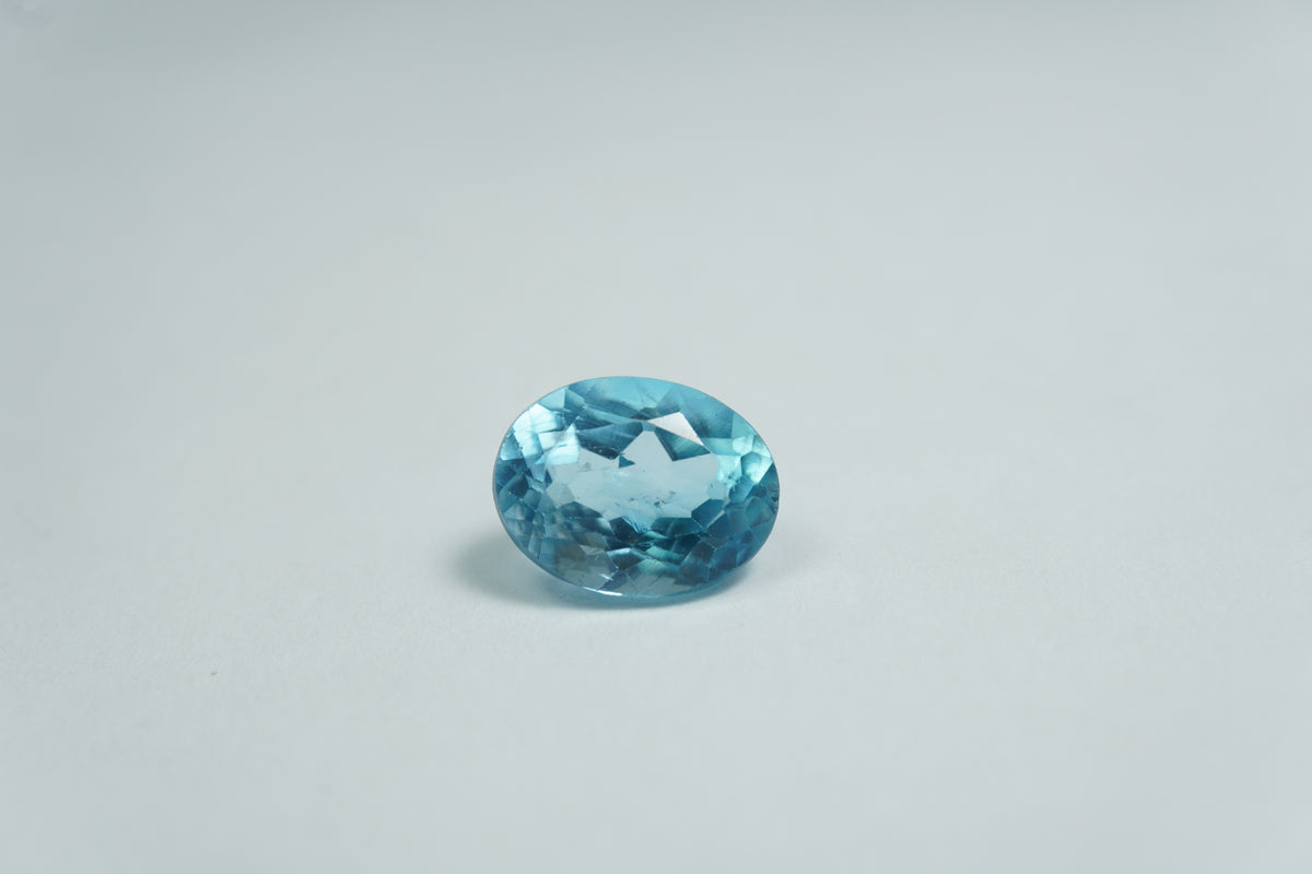 2.64ct Topázio sky 9x7mm