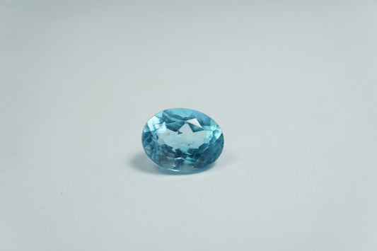 2.64ct Topázio sky 9x7mm