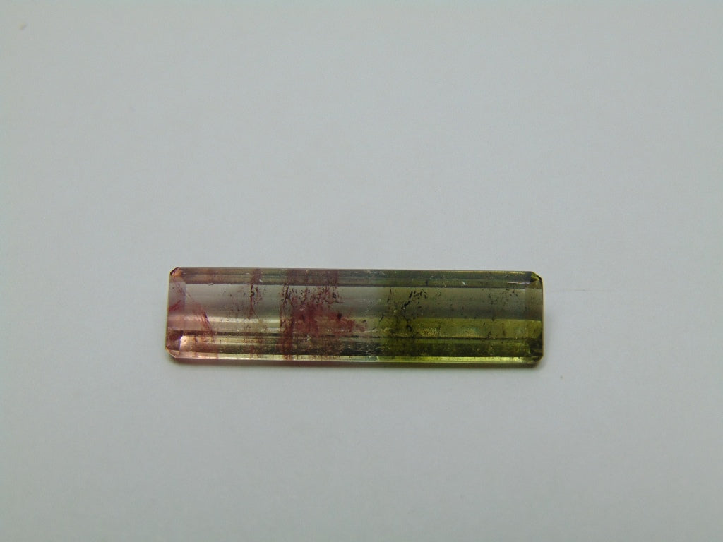 8.80ct Tourmaline Bicolor 30x7mm