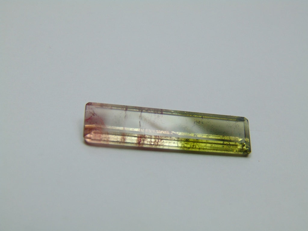 8.80ct Turmalina Bicolor 30x7mm