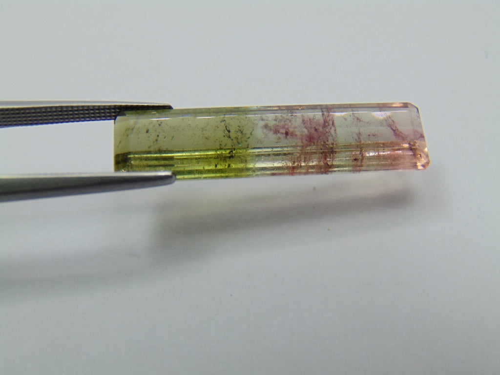 8.80ct Tourmaline Bicolor 30x7mm