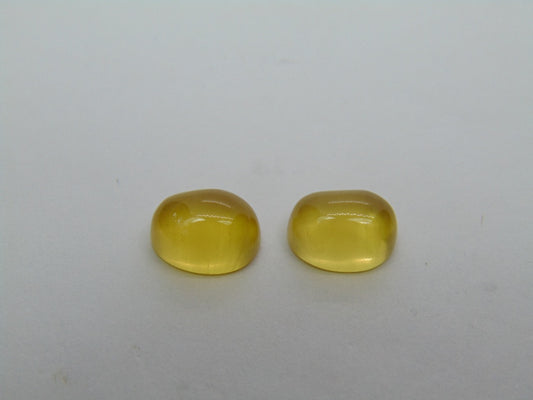 6.25ct Beryl Pair 10x8mm