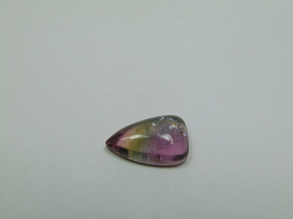 5.60ct Turmalina Bicolor 15x10mm