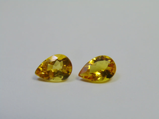 3.15ct Berilo Par 10x7mm