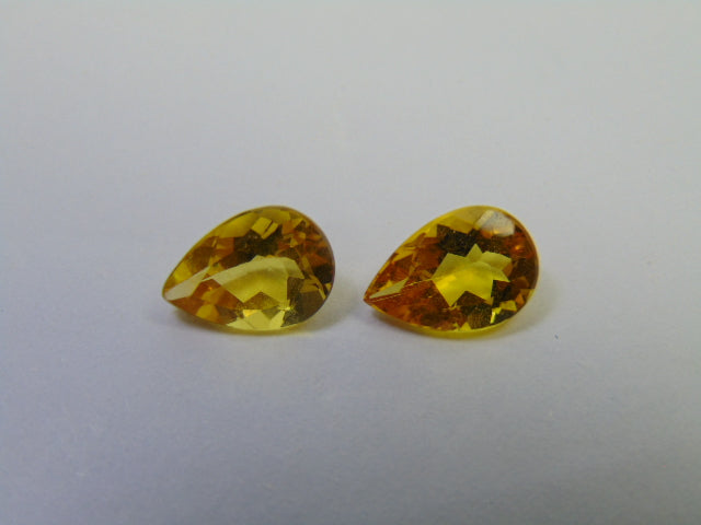 3.15ct Berilo Par 10x7mm