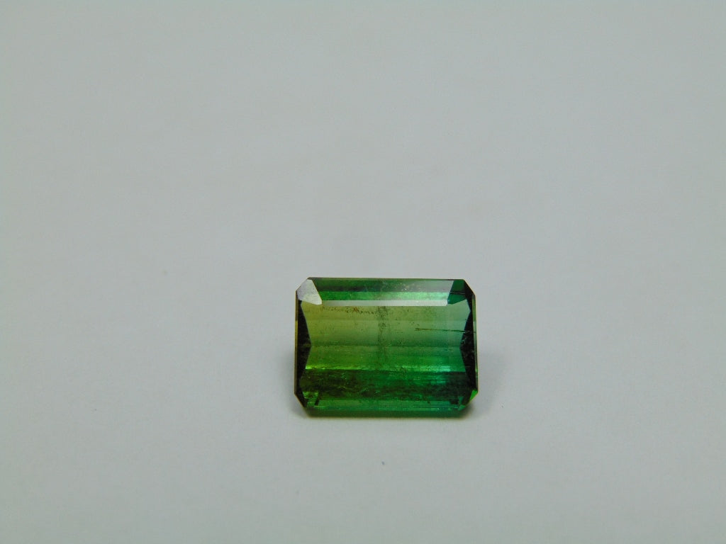 4.35ct Turmalina Bicolor 11x8mm