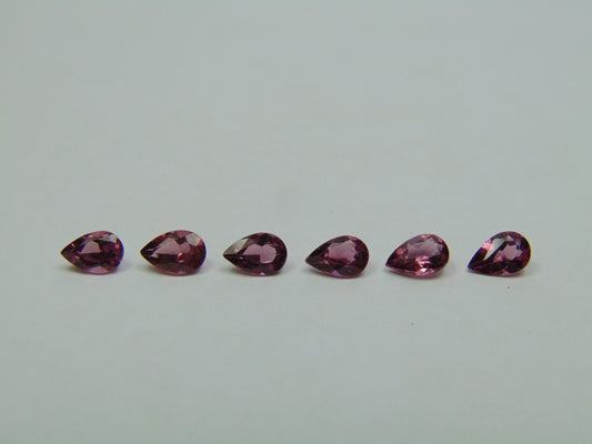 2.90ct Rodonita Calibrada 6x4mm