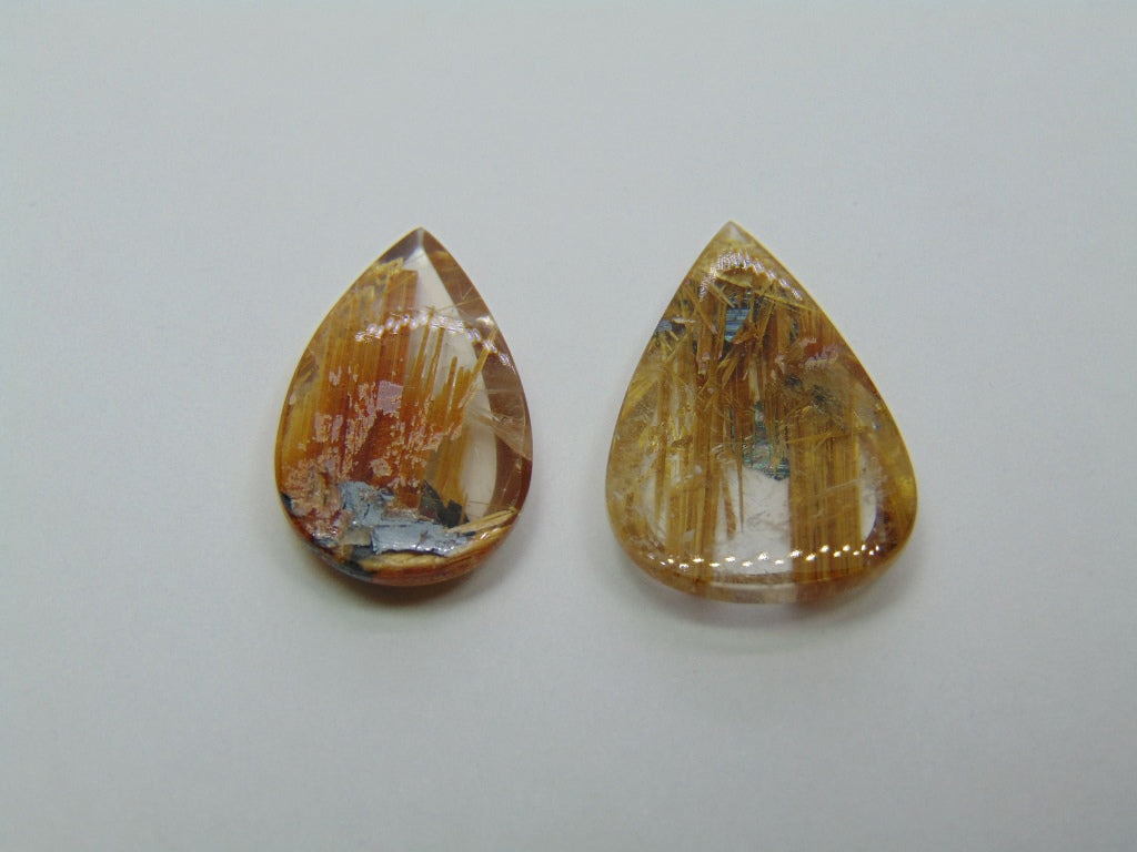 23.05ct Rutile 23x18mm 23x16mm