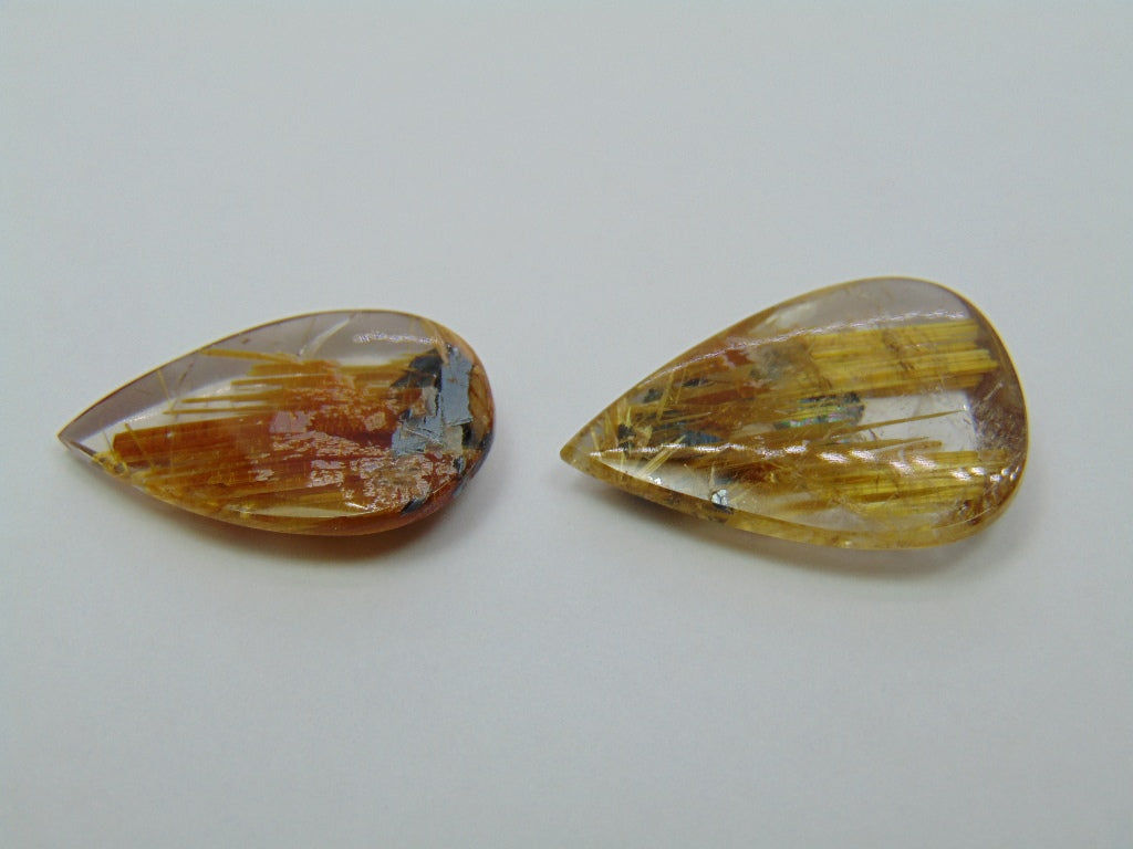 23.05ct Rutile 23x18mm 23x16mm