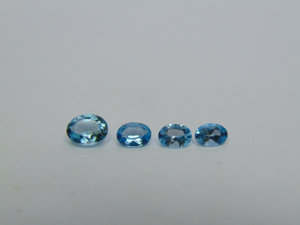 Topázio 4,80 ct 9x7mm 7x5mm