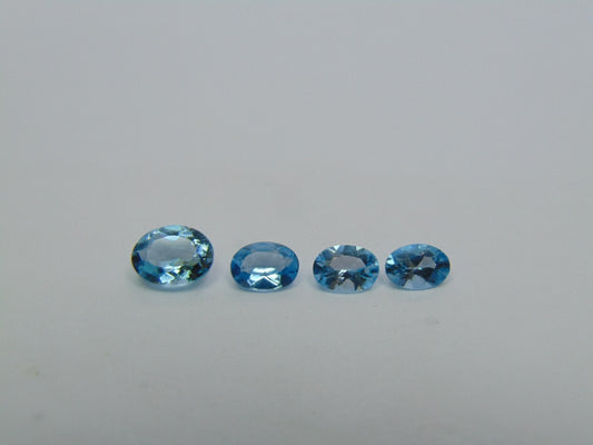 Topázio 4,80 ct 9x7mm 7x5mm