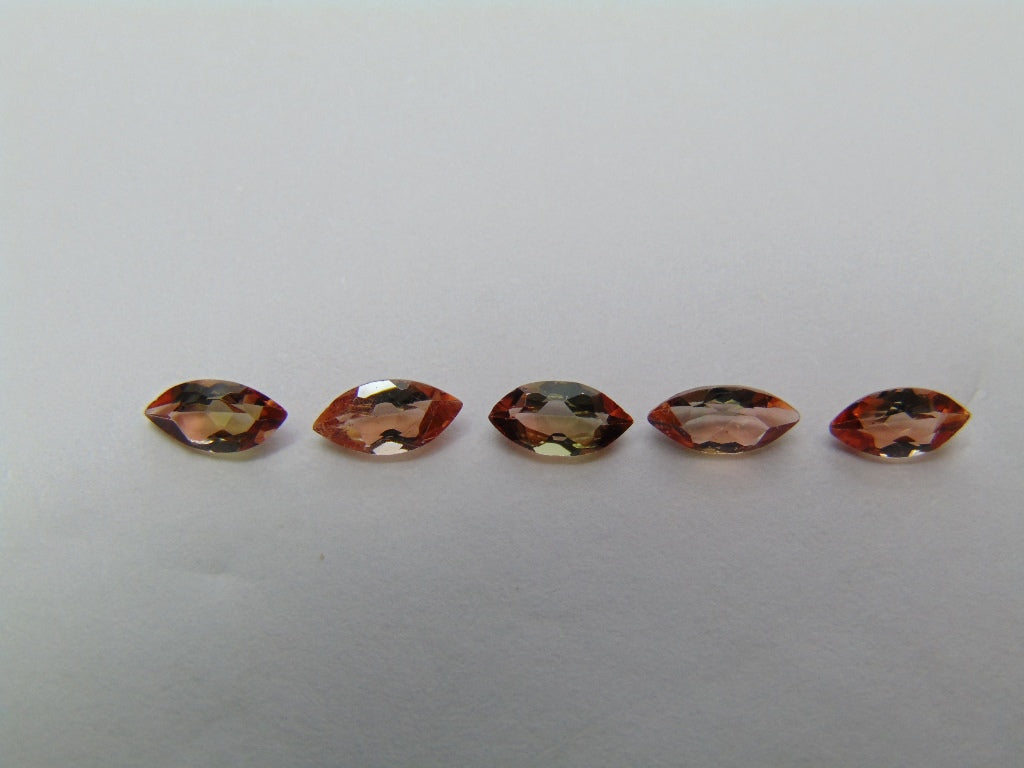 0.99ct Andalusite Calibrated 6x3mm