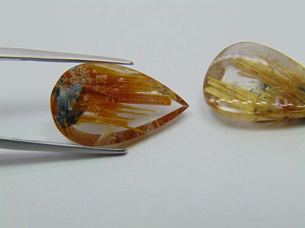 23.05ct Rutile 23x18mm 23x16mm