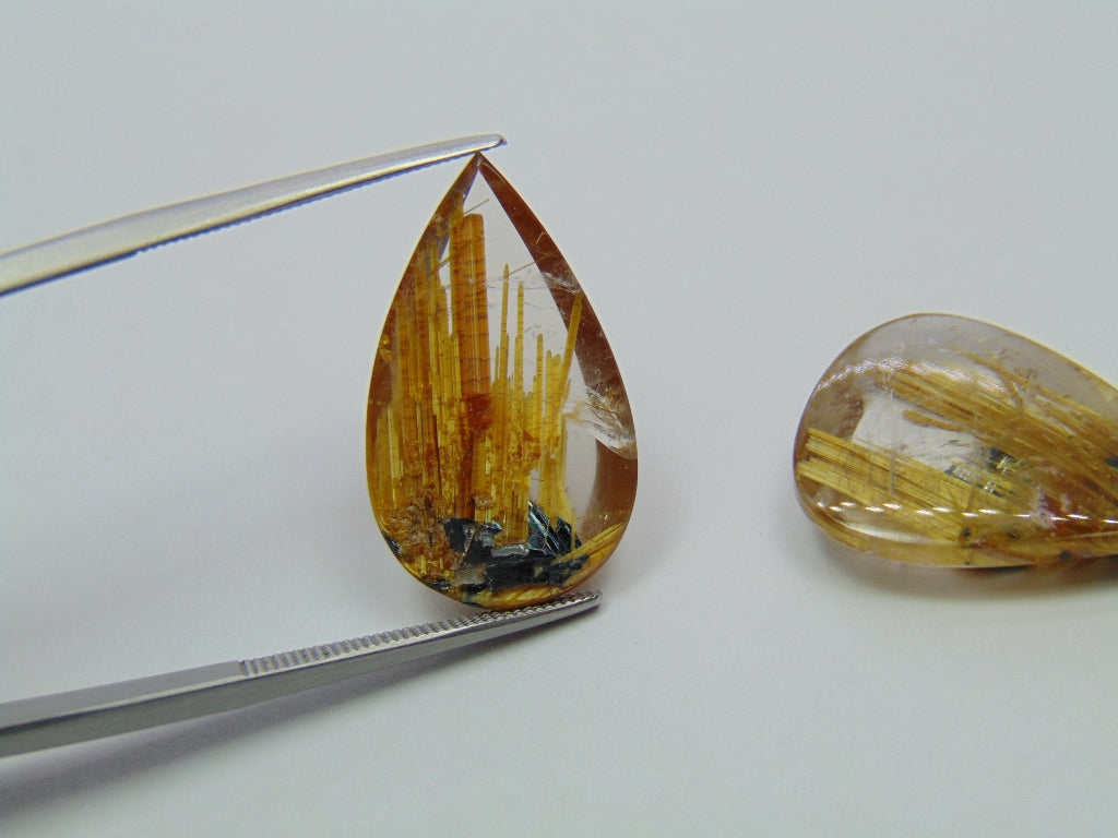 23.05ct Rutile 23x18mm 23x16mm