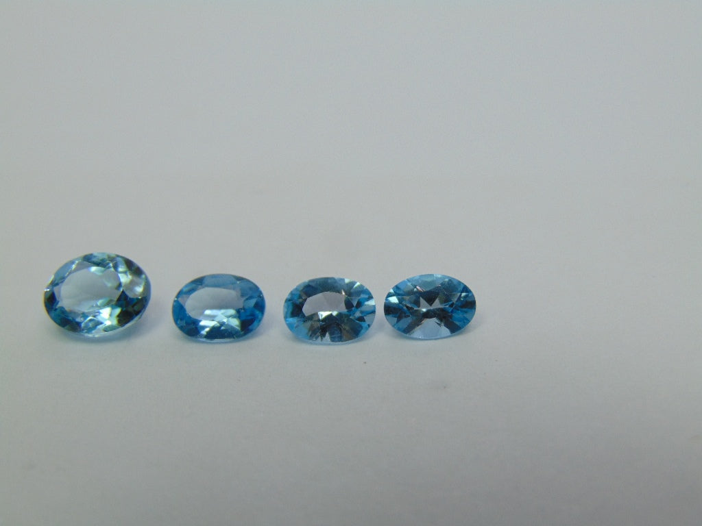 Topázio 4,80 ct 9x7mm 7x5mm