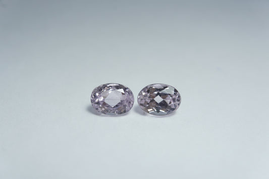 2.10ct Kunzita par 7x5mm