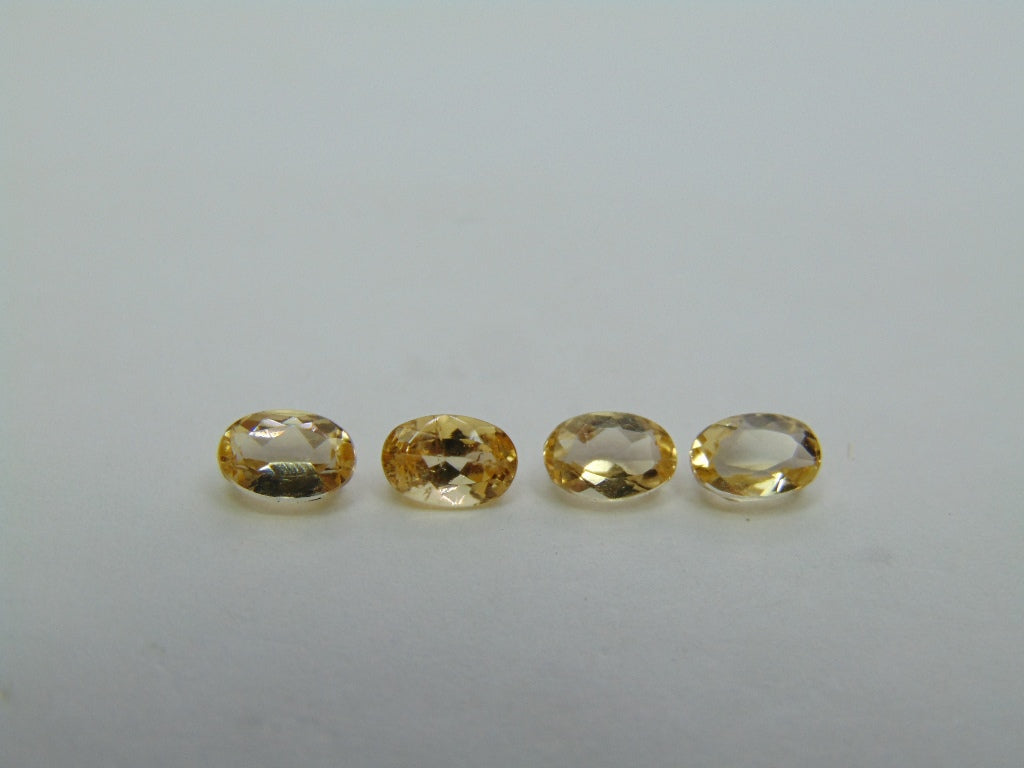 Topázio Imperial 2,70ct Calibrado 6x4mm