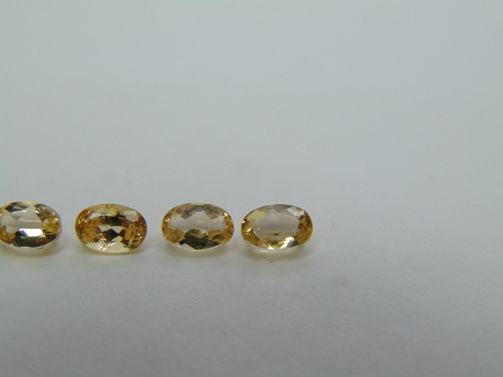 2.70ct Imperial Topaz Calibrated 6x4mm