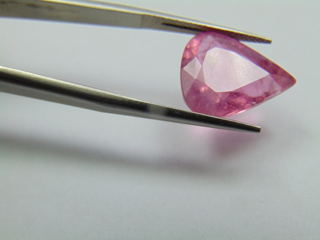 7.55ct Turmalina Rosa 15x12mm