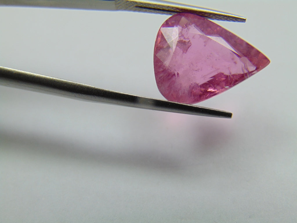 7.55ct Turmalina Rosa 15x12mm