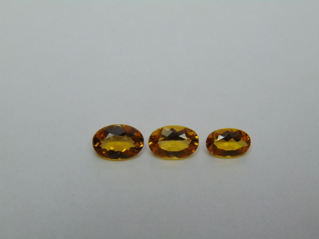 3.10ct Beryl 9x6mm 8x5mm