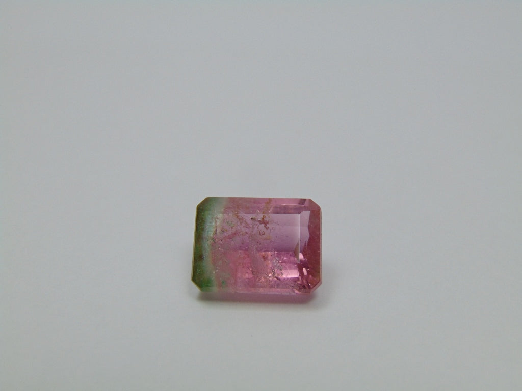 8.90ct Turmalina Bicolor 13x11mm