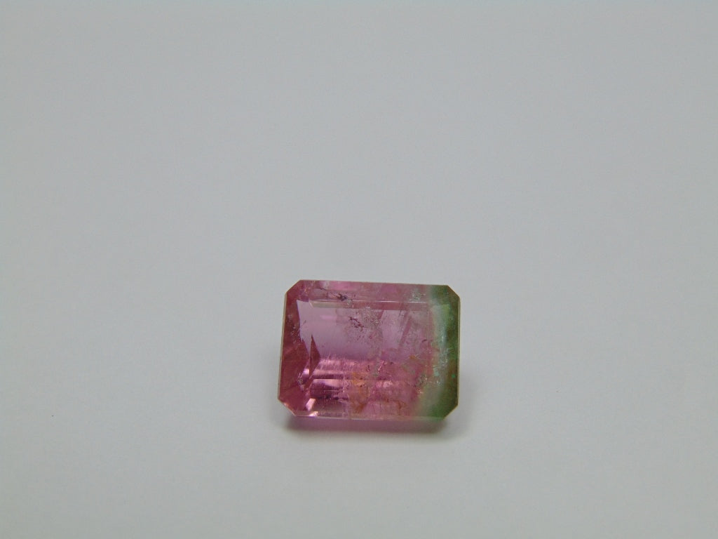 8.90ct Turmalina Bicolor 13x11mm