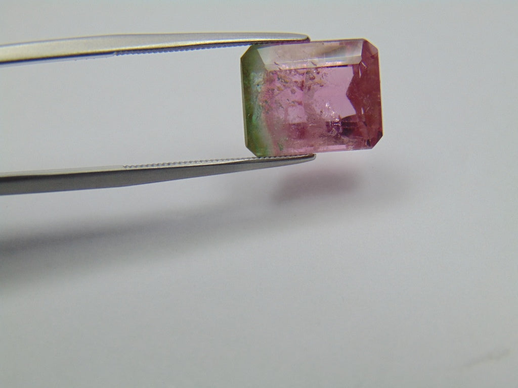 8.90ct Tourmaline Bicolor 13x11mm