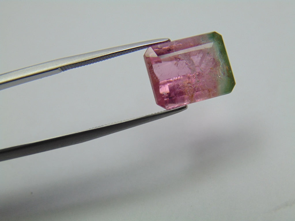 8.90ct Tourmaline Bicolor 13x11mm