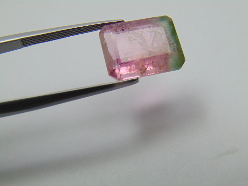 8.90ct Tourmaline Bicolor 13x11mm