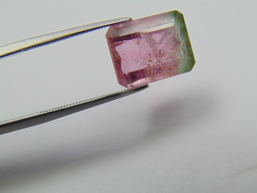 8.90ct Tourmaline Bicolor 13x11mm