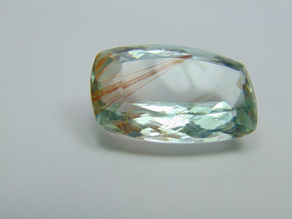 97.15ct Topaz Natural With Rutile 34x21mm