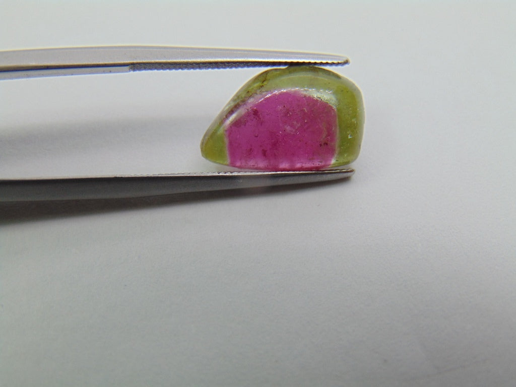 4.28ct Watermelon Tourmaline 13x9mm