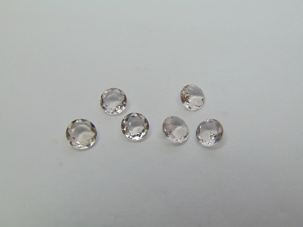 4ct Morganite Calibrated 6mm