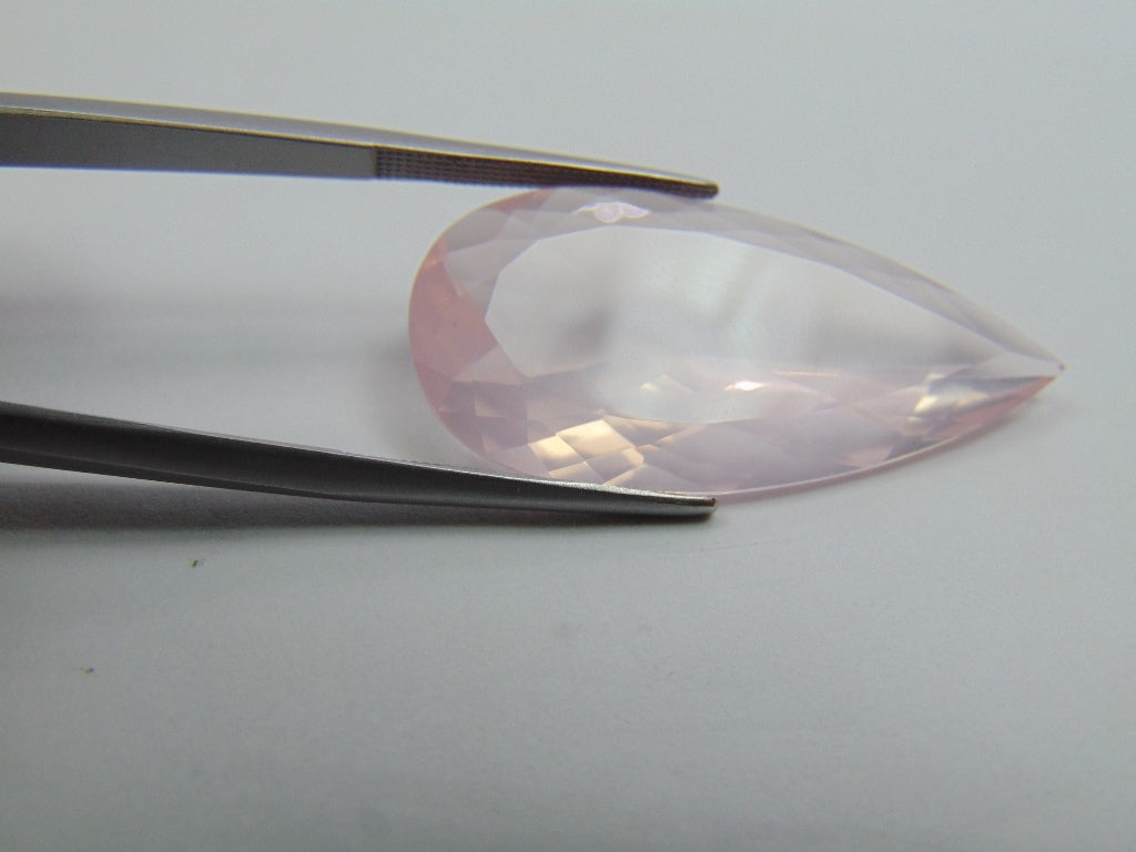 22.60ct Quartz Rose 35x7mm