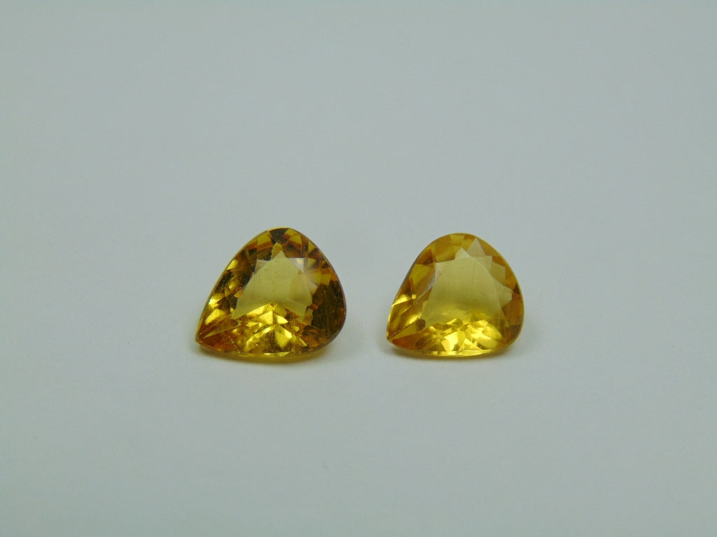 2.70ct Berilo Par 9x8mm