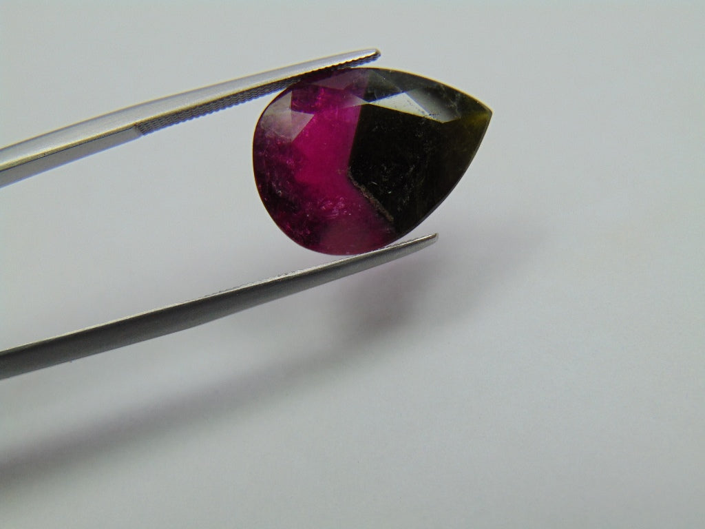 9.65ct Tourmaline Bicolor 18x13mm