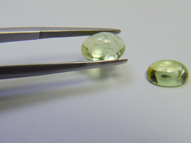 4.80ct Turmalina Cabochão 9x6mm 9x7mm