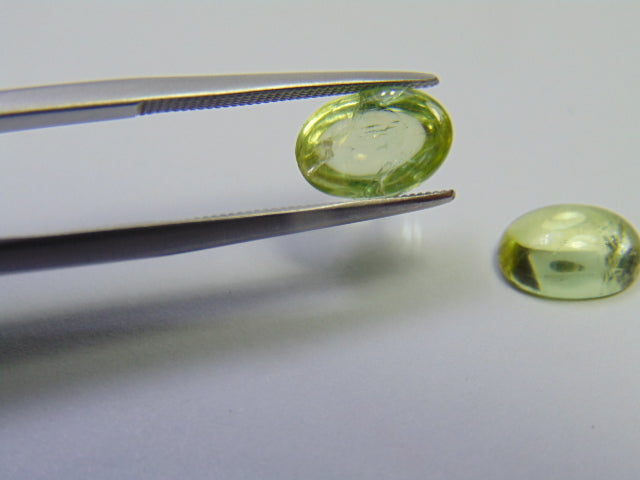 4.80ct Turmalina Cabochão 9x6mm 9x7mm