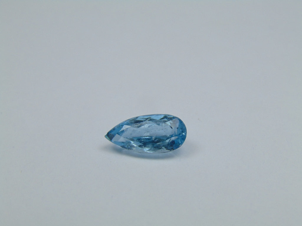 1.85ct Água-marinha 12x5mm