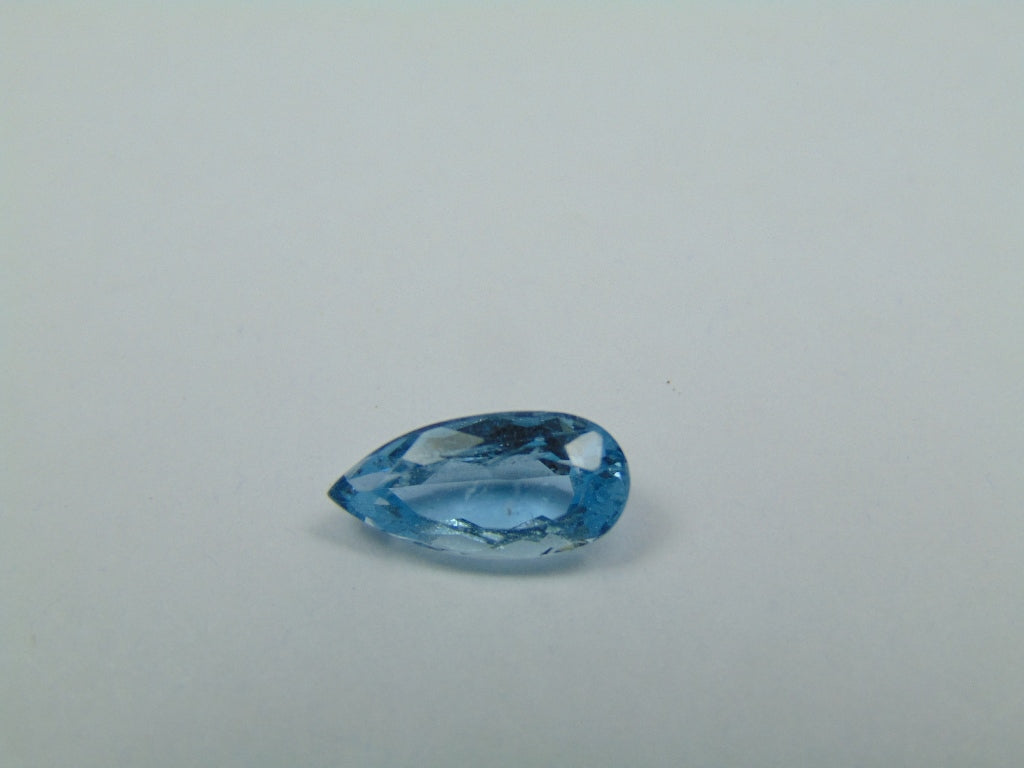 1.85ct Água-marinha 12x5mm