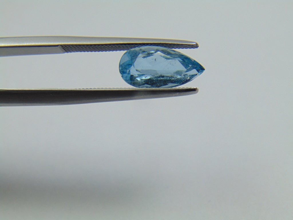 1.85ct Água-marinha 12x5mm