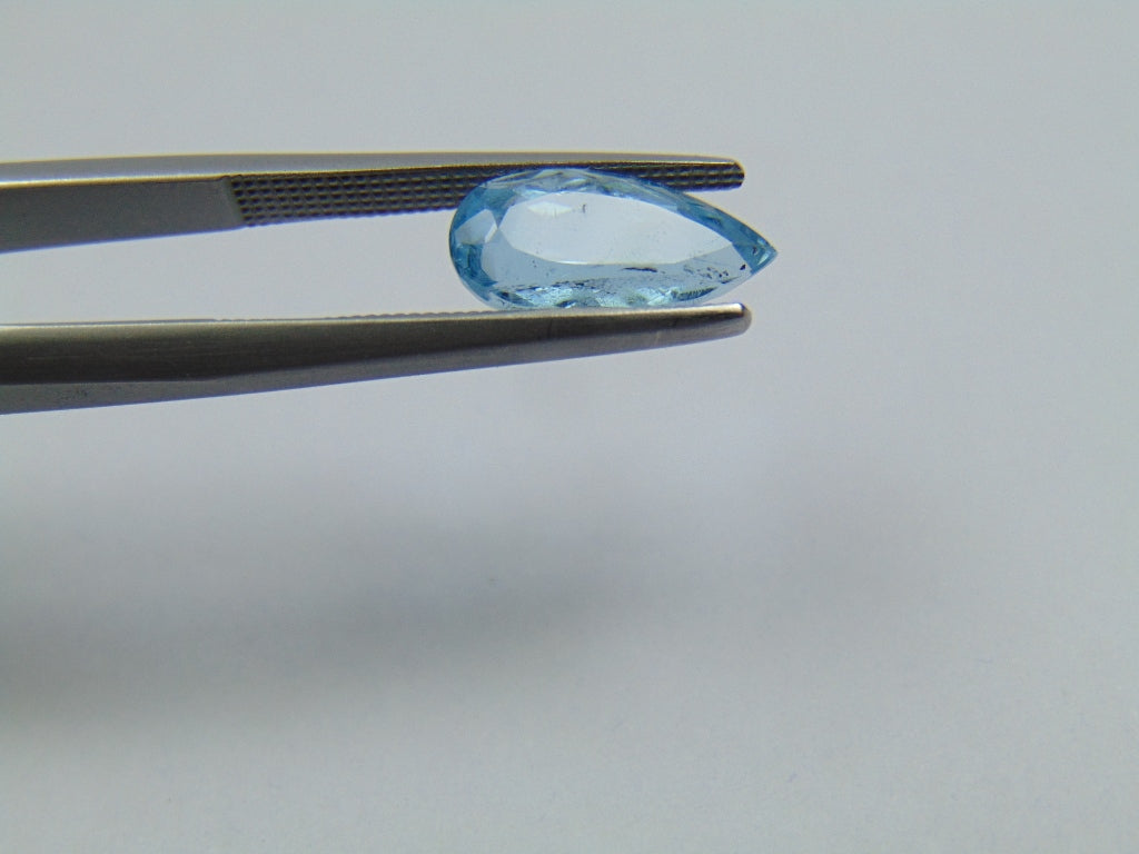 1.85ct Água-marinha 12x5mm